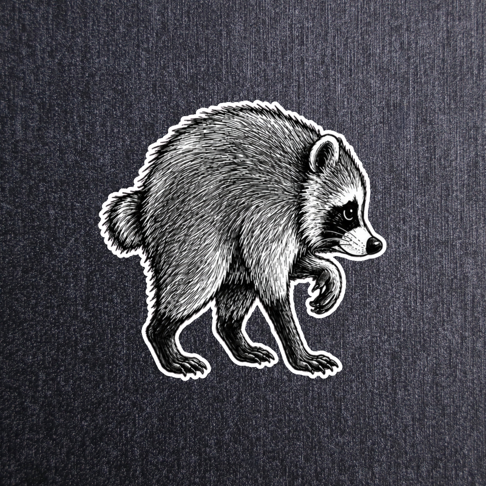 Jimothy Sticker. These stickers are made with printable vinyl with a vinyl top coat that is scratch-resistant and water resistant.