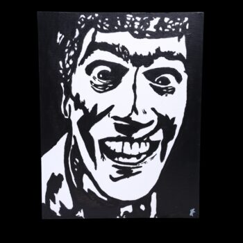 Bruce Campbell Ash Evil Dead Painting