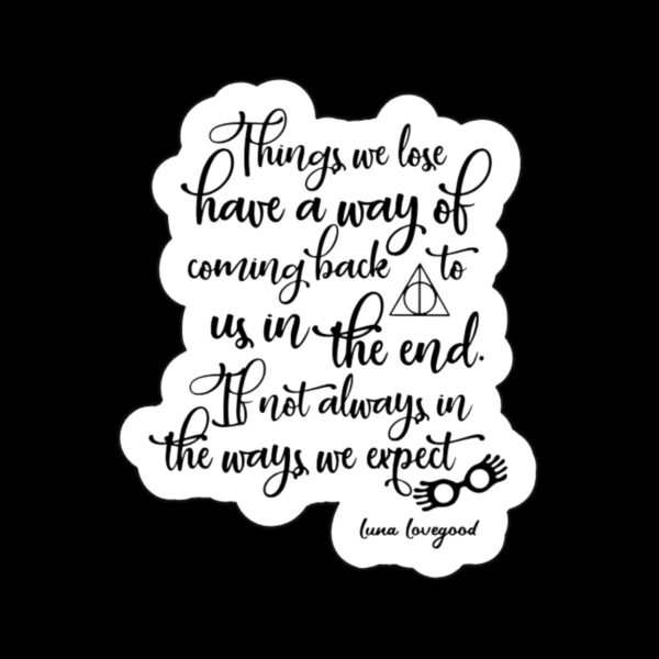 Things We Lose sticker