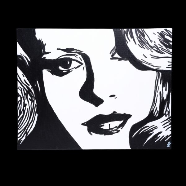 Mia Goth Maxxxine Painting