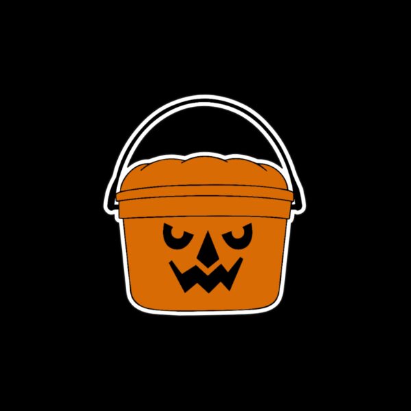 Pumpkin Bucket Stickers