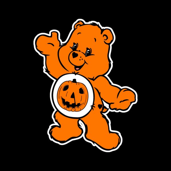 Scare Bear Halloween Sticker