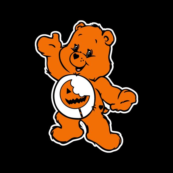 Scare Bear Trick R Treat Sticker