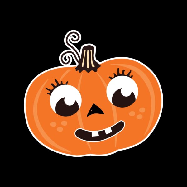 Vintage Pumpkin Sticker