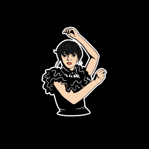 Wednesday Sticker
