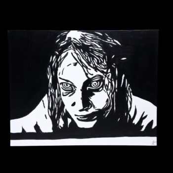 Alyssa Evil Dead Rises Painting