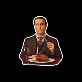 Chesapeake Ripper Eats Sticker. These stickers are made with printable vinyl with a vinyl top coat that is scratch-resistant and water resistant. Put one on your phone case, laptop, iPad, hard cooler; the possibilities are endless.