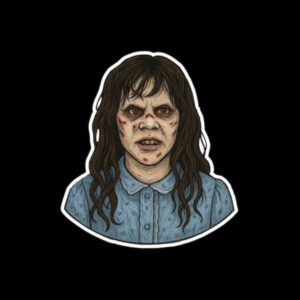 Demon Girl Sticker. These stickers are made with printable vinyl with a vinyl top coat that is scratch-resistant and water resistant. Put one on your phone case, laptop, iPad, hard cooler; the possibilities are endless.