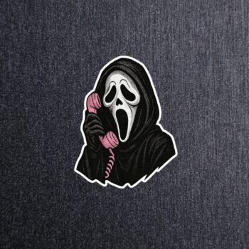 The Ghostface Retro Sticker