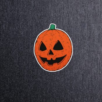 Horror Pumpkin Sticker
