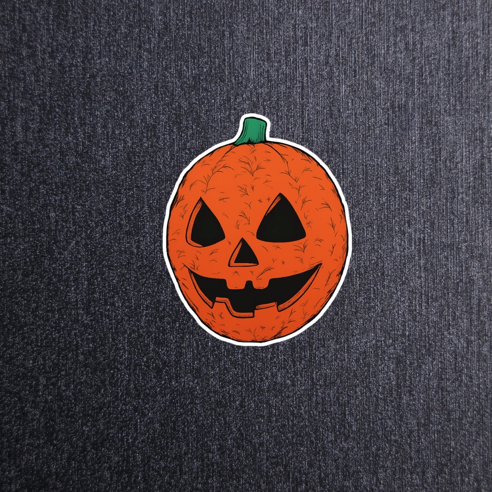 Horror Pumpkin Sticker