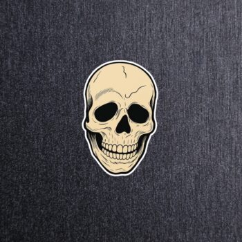 Horror Skull Sticker