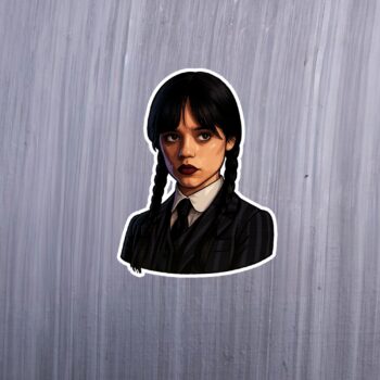 Monday's Child Sticker. These stickers are made with printable vinyl with a vinyl top coat that is scratch-resistant and water resistant. Put one on your phone case, laptop, iPad, hard cooler; the possibilities are endless.