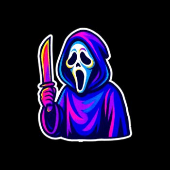 Neon The Voice Sticker. These stickers are made with printable vinyl with a vinyl top coat that is scratch-resistant and water resistant. Put one on your phone case, laptop, iPad, hard cooler; the possibilities are endless.