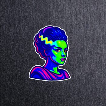 Neon Bride Sticker