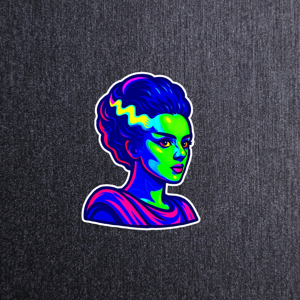 Neon Bride Sticker