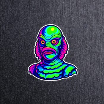 Neon Creature Sticker