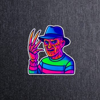 Neon Freddy Sticker