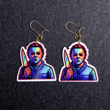 Neon Michael Earrings