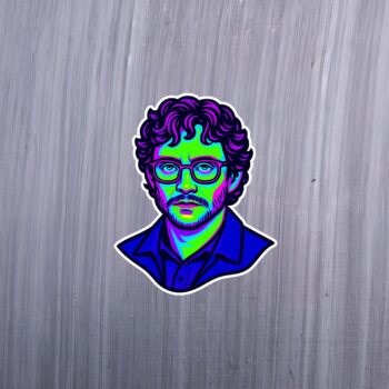 Neon Will Sticker. These stickers are made with printable vinyl with a vinyl top coat that is scratch-resistant and water resistant. Put one on your phone case, laptop, iPad, hard cooler; the possibilities are endless.