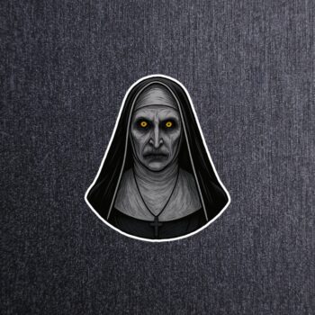 Nun Sticker