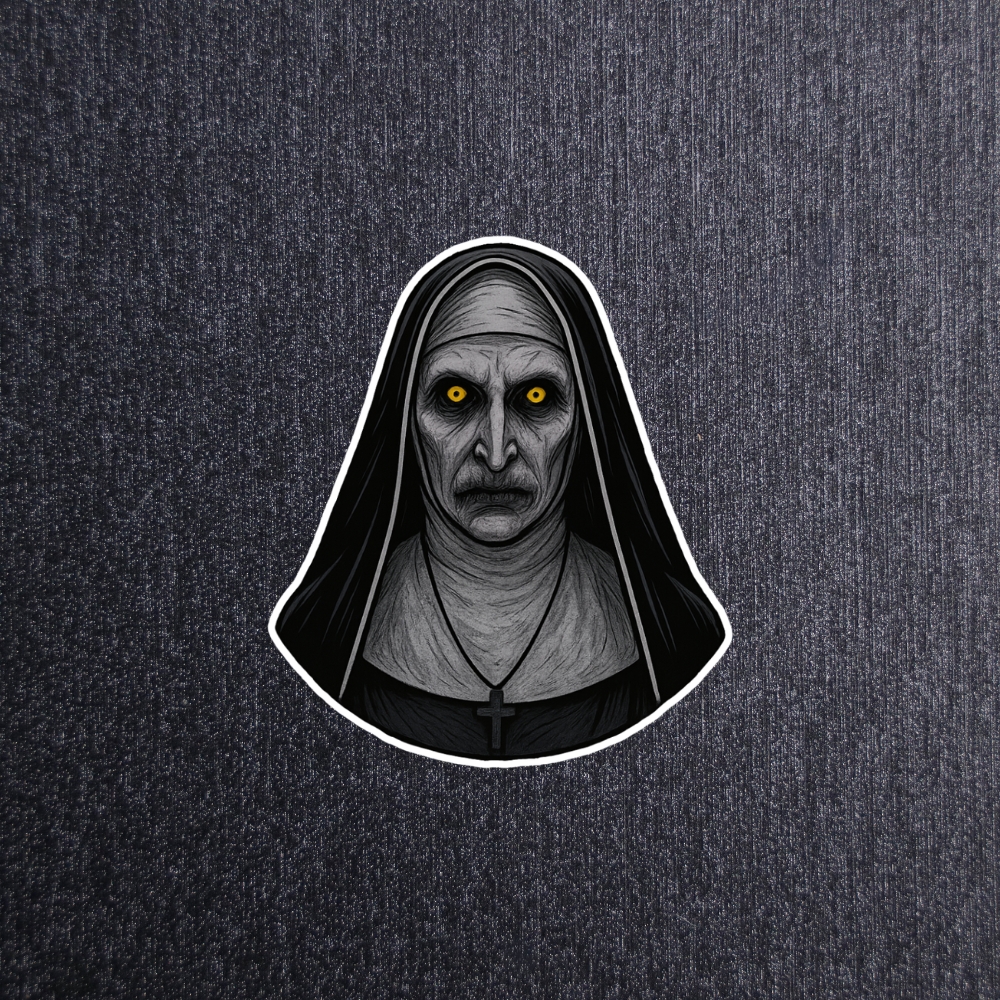 Nun Sticker