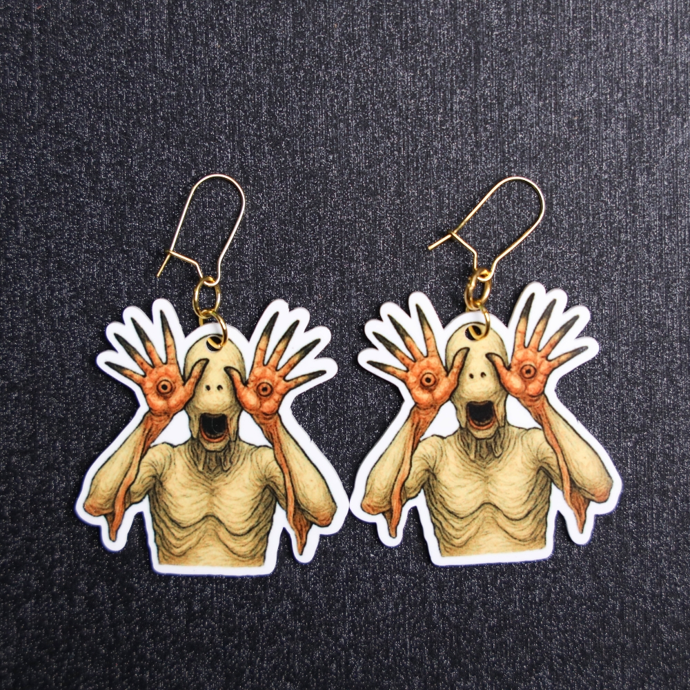 Pale Man Earrings