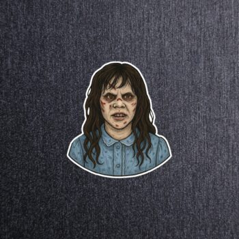 Regan Exorcist Sticker