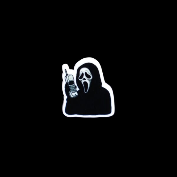 The Voice Cordless Phone Pin. These pin are made with thick acrylic and hand heat pressed. Comes with metal pin with black rubber stopper.