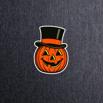 Vintage Pumpkin Sticker