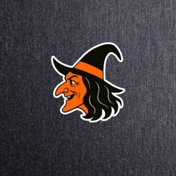Vintage Witch Sticker