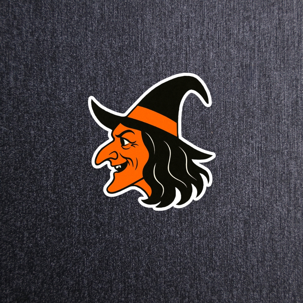 Vintage Witch Sticker