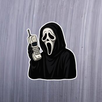 The Voice Cordless Phone Sticker. These stickers are made with printable vinyl with a vinyl top coat that is scratch-resistant and water resistant. Put one on your phone case, laptop, iPad, hard cooler; the possibilities are endless.