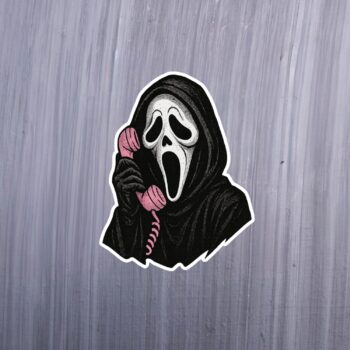 The Voice Retro Phone Sticker. These stickers are made with printable vinyl with a vinyl top coat that is scratch-resistant and water resistant. Put one on your phone case, laptop, iPad, hard cooler; the possibilities are endless.