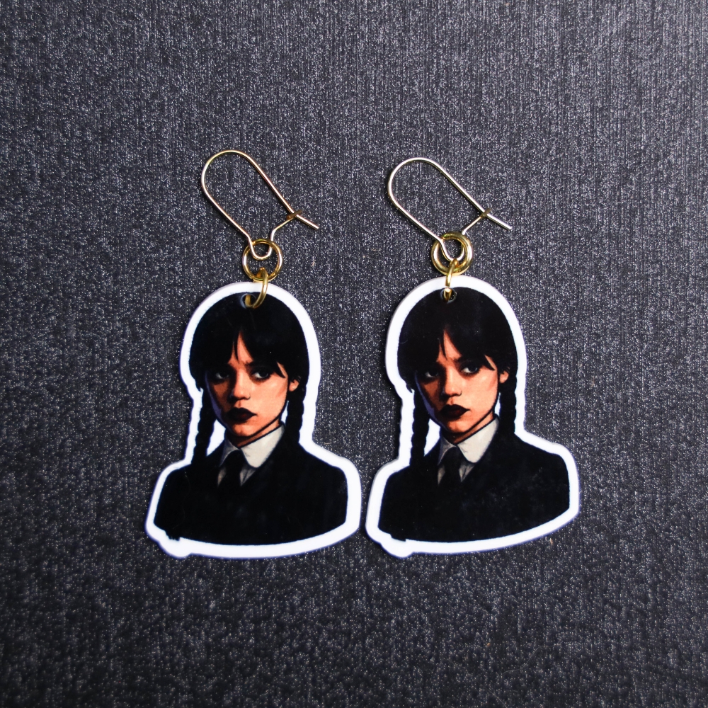 Wednesday Addams Earrings