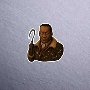 Candy Killer Sticker. These stickers are made with printable vinyl with a vinyl top coat that is scratch-resistant and water resistant.