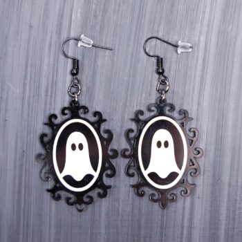 Ghost Vintage Frame Earrings