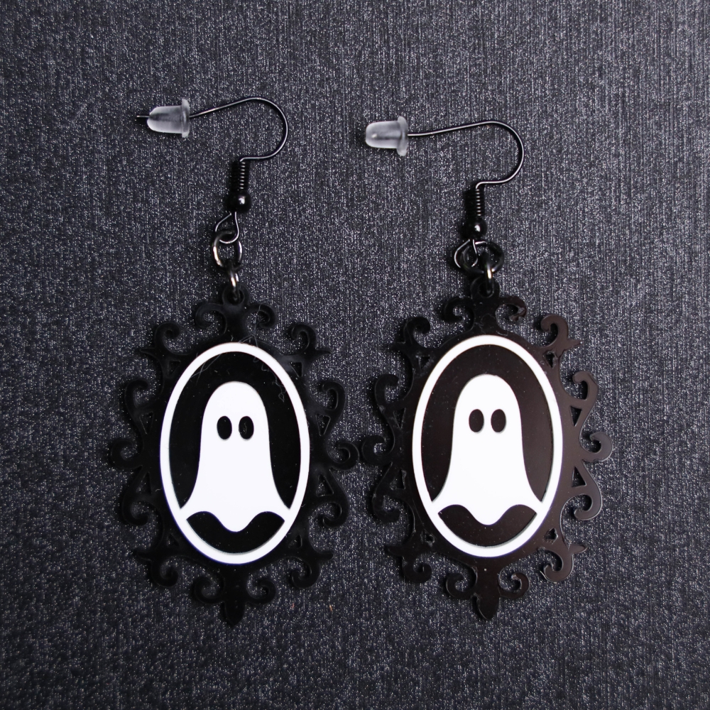 Ghost Vintage Frame Earrings