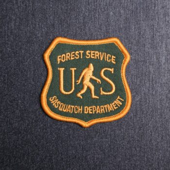 Forest Service Sasquatch Department Patch