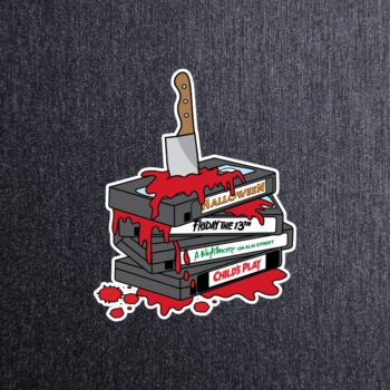 Bloody VHS Sticker