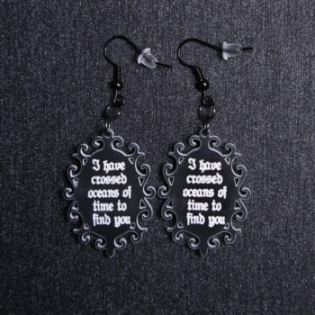 Crossed Oceans Of Time Earrings
