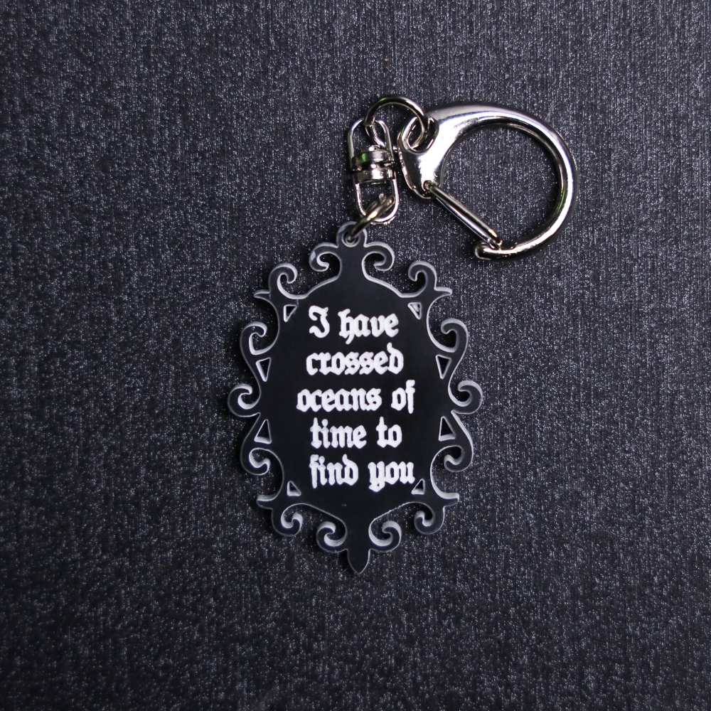 Crossed Oceans of Time Bag Tag