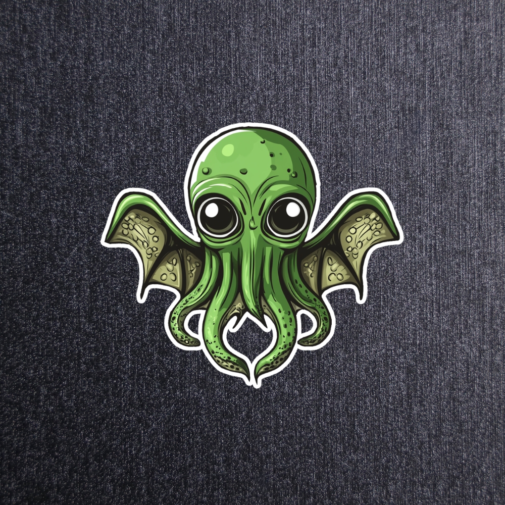 Cthulhu Baby Sticker