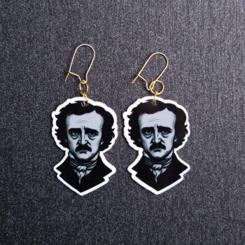 Edgar Allan Poe Earrings