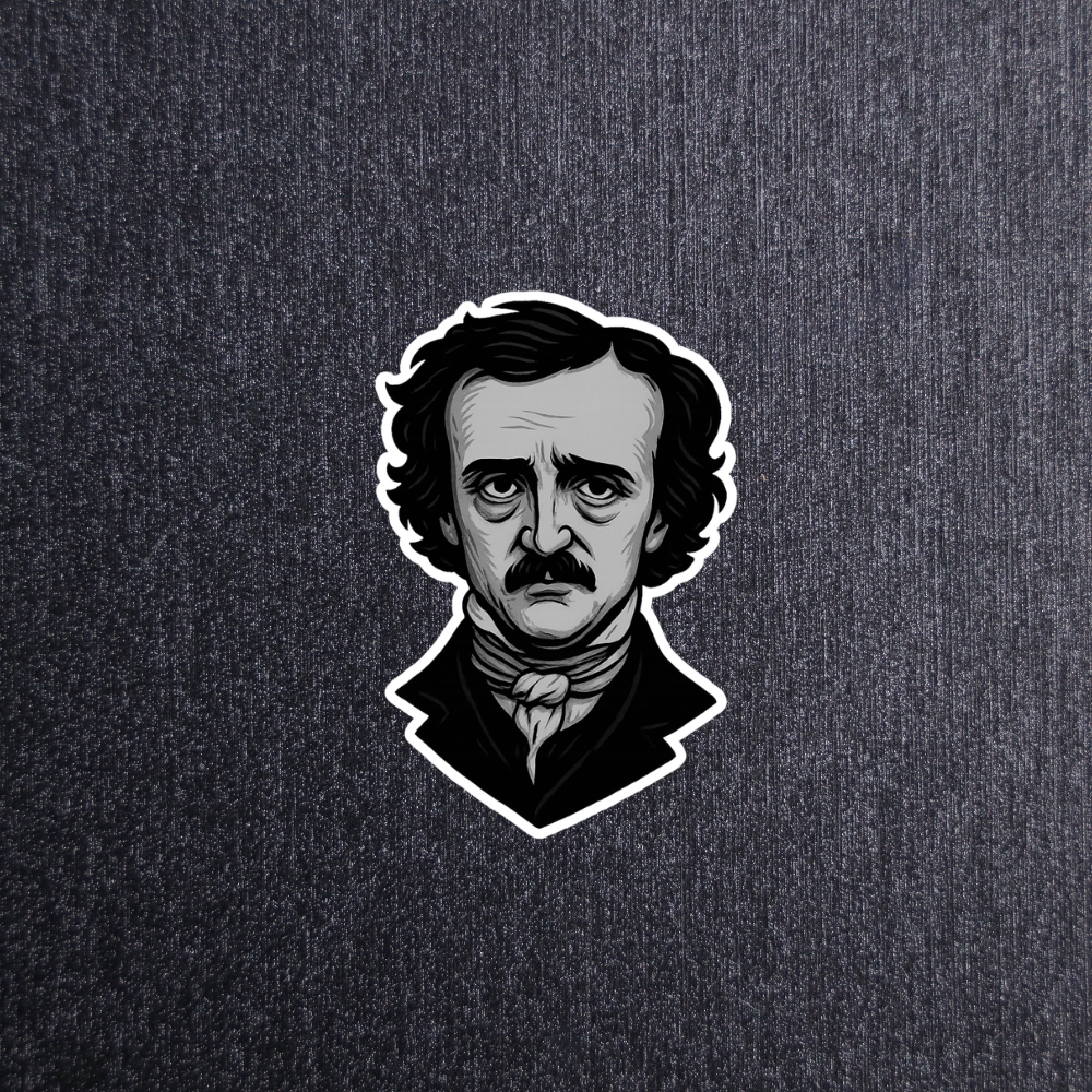 Edgar Allan Poe Sticker