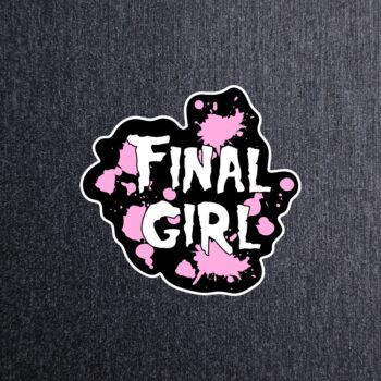 Final Girl Pink Sticker