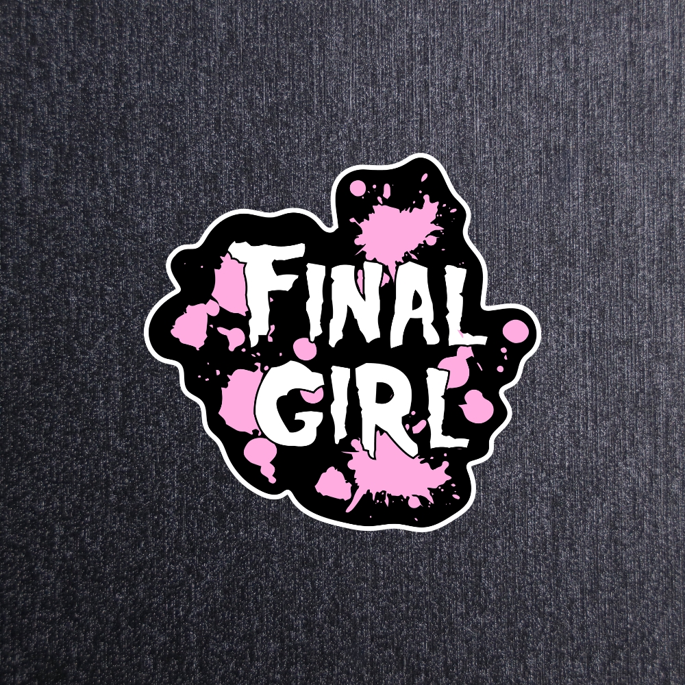 Final Girl Pink Sticker