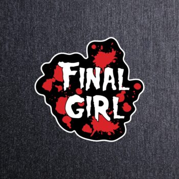 Final Girl Red Sticker