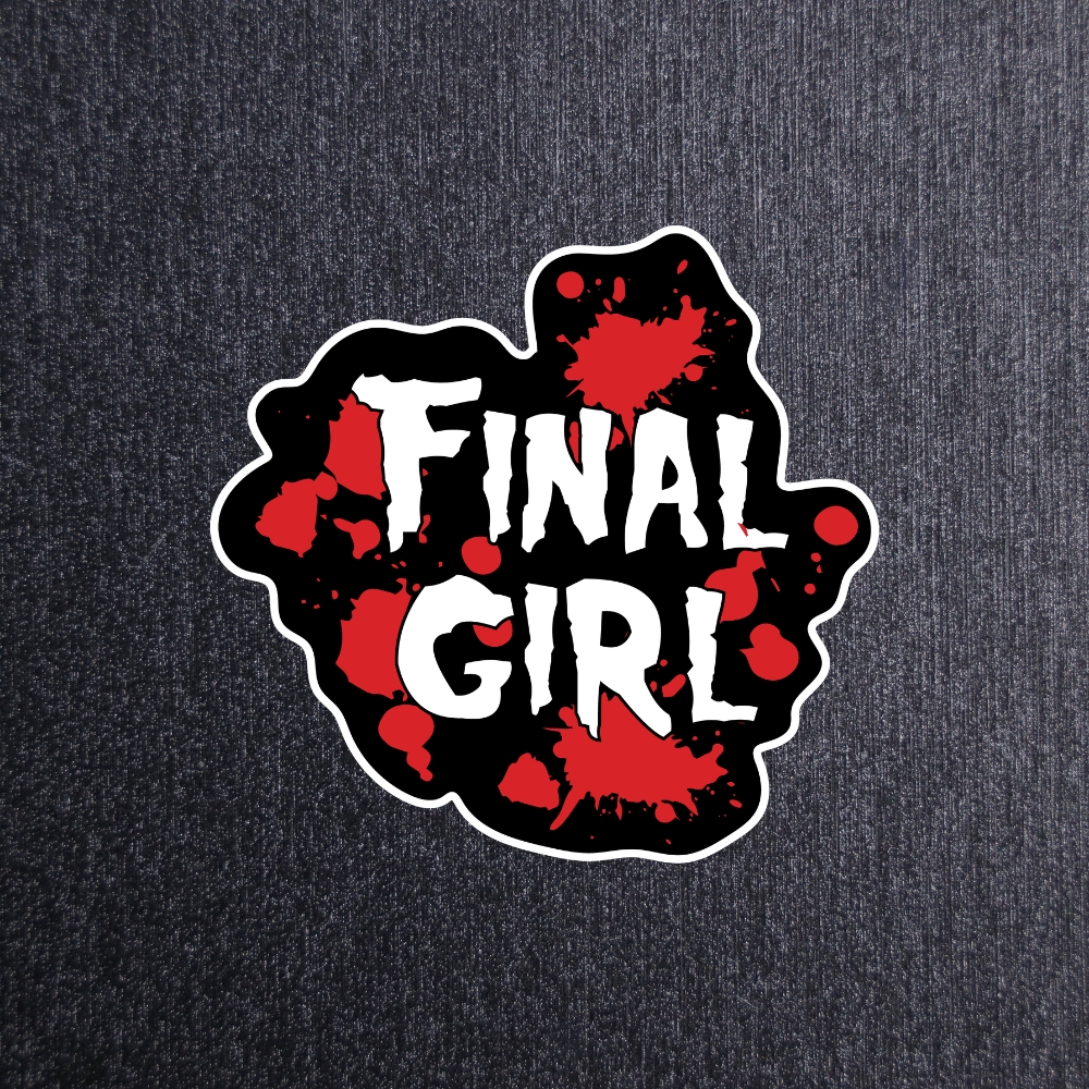 Final Girl Red Sticker