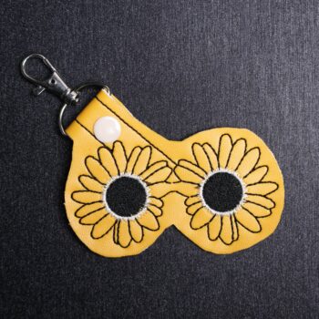 Art Glasses Snap Bag Tag